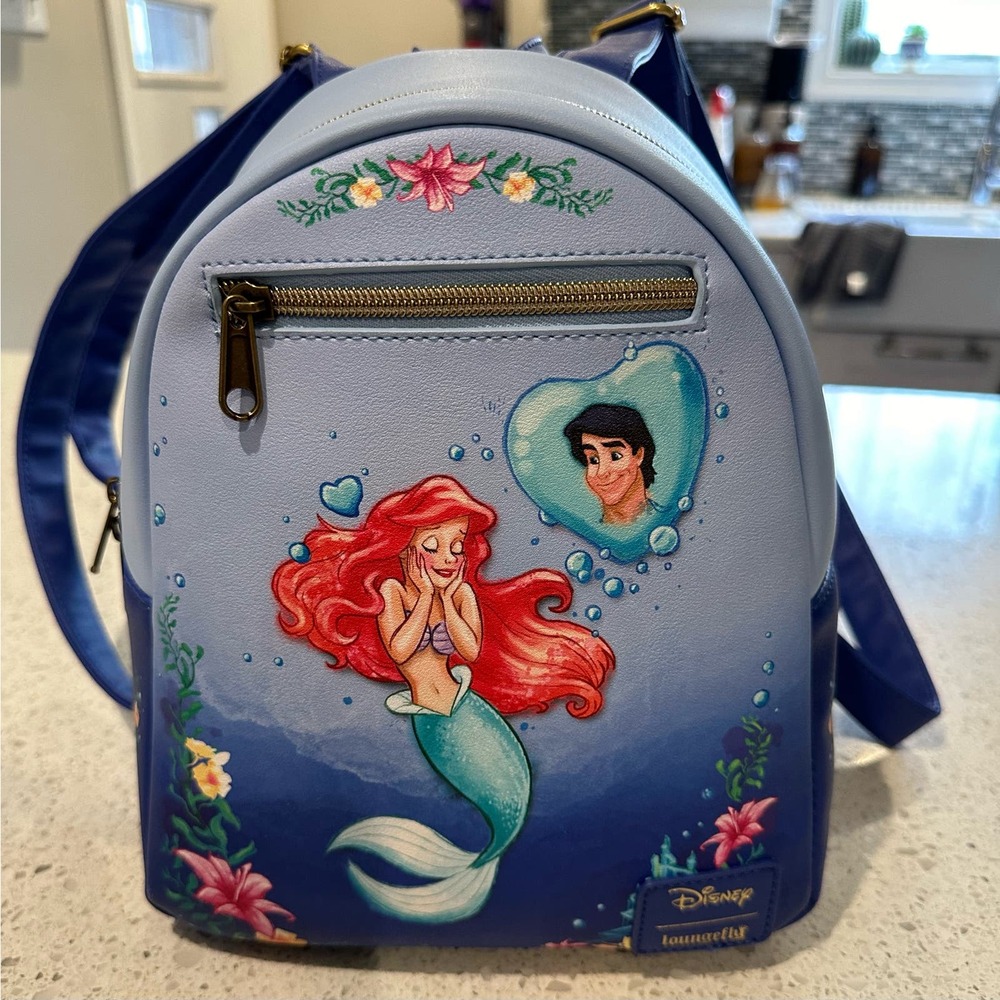 Loungefly X Disney The Little Mermaid Ariel Daydreaming backpack